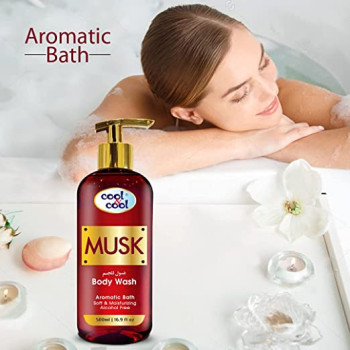 Cool & Cool Body Wash Musk 500ml