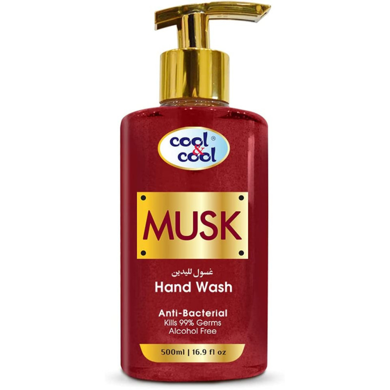 Cool & Cool Hand Wash Musk 500ml