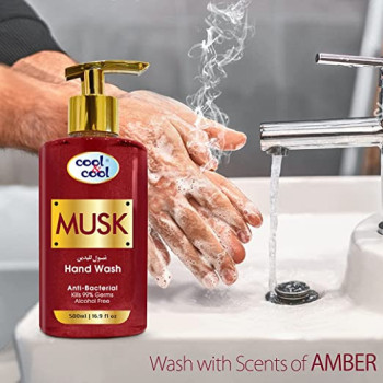 Cool & Cool Hand Wash Musk 500ml