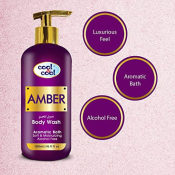 Cool & Cool Body Wash Amber 500ml