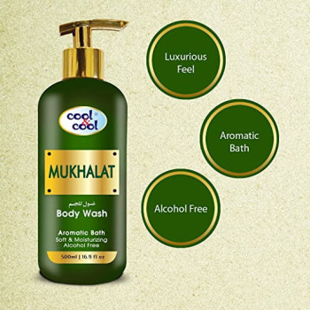 Cool & Cool Body Wash Mukhalat 500ml
