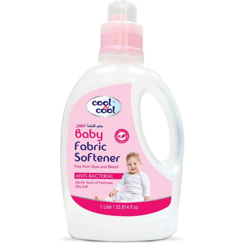 Cool & Cool Baby Fabric Softener 1 Litre 2 Pack