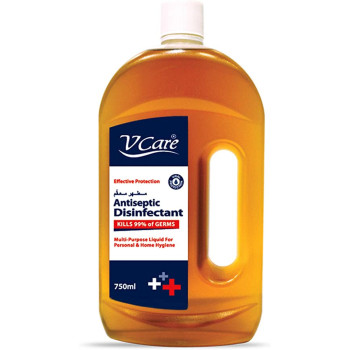 VCare Antiseptic Disinfectant Liquid 750ml Pack of 6