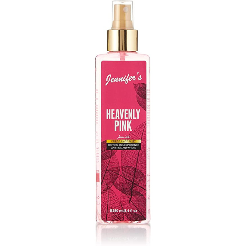 Jennifer's Heavenly Pink Fragrance Mist 250ml