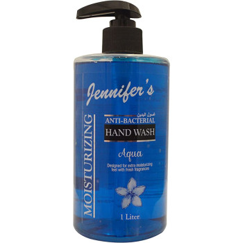 Jennifer's Hand Wash 500ml Aqua x6 3000ml