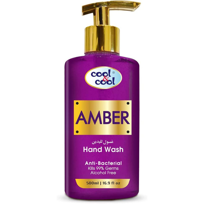 Cool & Cool Hand Wash Amber 500ml