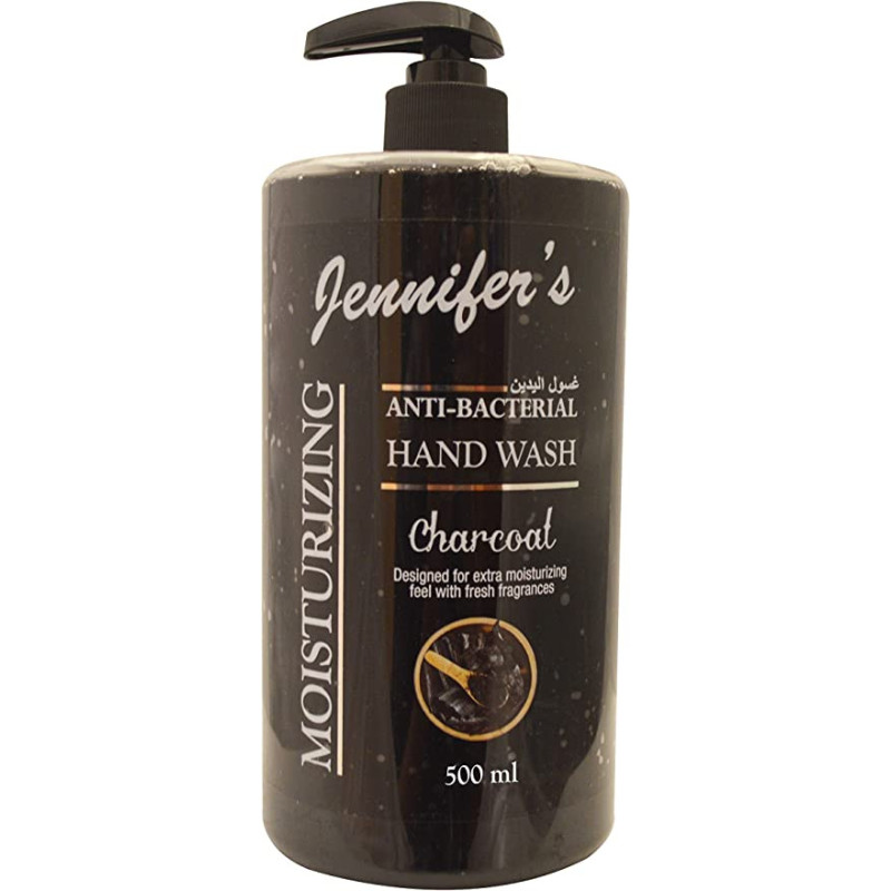 Jennifer's Hand Wash 500ml Charcoal