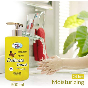 Cool & Cool Delicate Touch Hand Wash 500ml Twin Pack