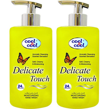 Cool & Cool Delicate Touch Hand Wash 500ml Twin Pack