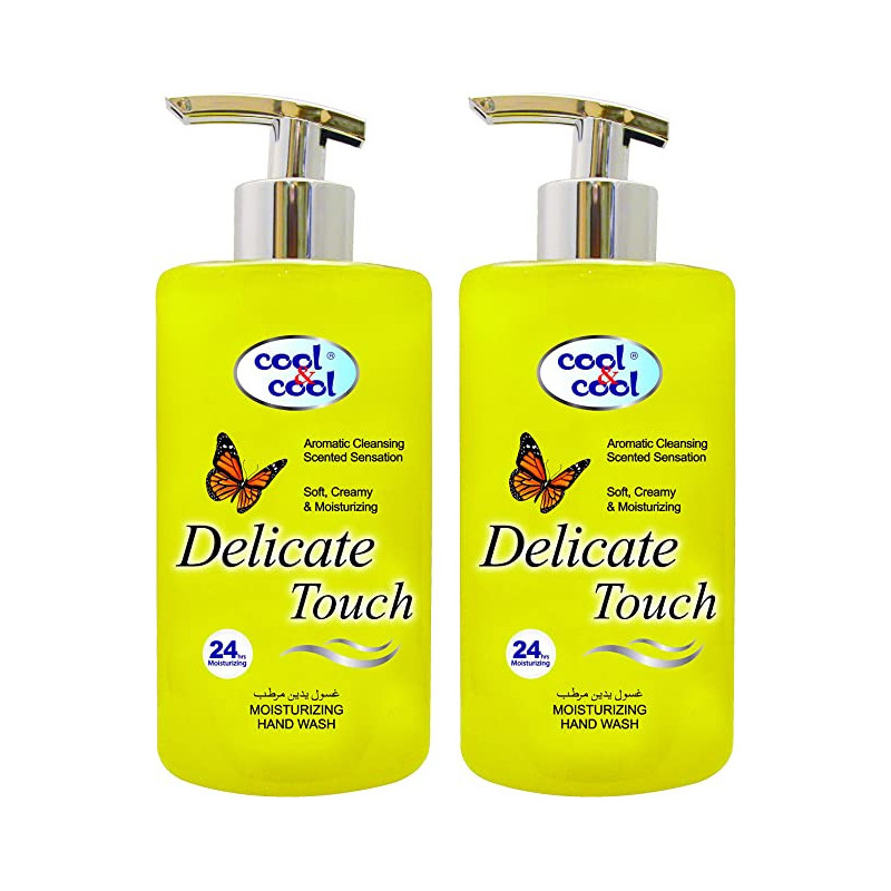 Cool & Cool Delicate Touch Hand Wash 500ml Twin Pack