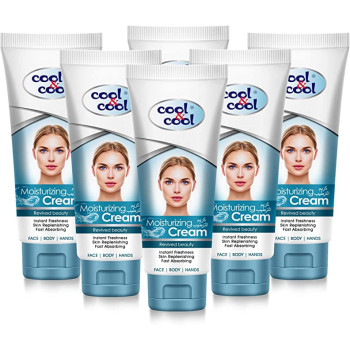 Cool & Cool Moisturizing Cream 50ml Pack of 6
