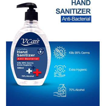 VCare Hand Sanitizer 500ml Pack of 3