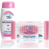 Cool & Cool Baby Wipes 80s Washing Gel 100ml Free