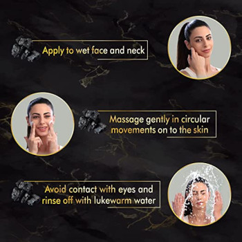 Cool & Cool Regenerating Face Wash Charcoal 200ml