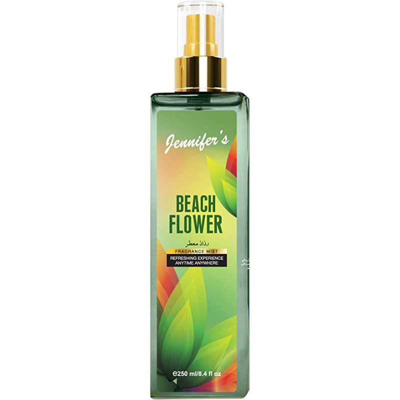 Jennifer's Beach Flower Fragrance Mist 250ml