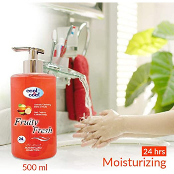 Cool & Cool Fruity Fresh Hand Wash 500ml Twin Pack