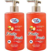 Cool & Cool Fruity Fresh Hand Wash 500ml Twin Pack
