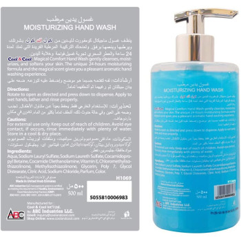 Cool & Cool Hand Wash Magical Comfort 500ml