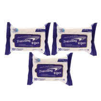 Cool & Cool Travelling Wipes 30's 21 Free
