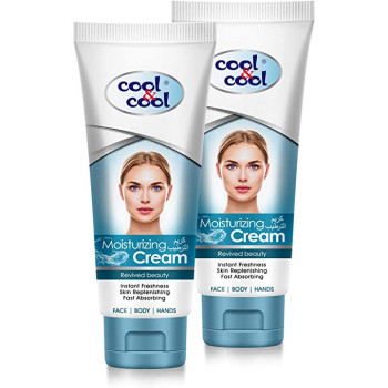 Cool & Cool Moisturizing Cream 100ml Pack of 2