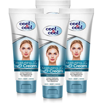 Cool & Cool Moisturizing Cream 100ml Pack of 4