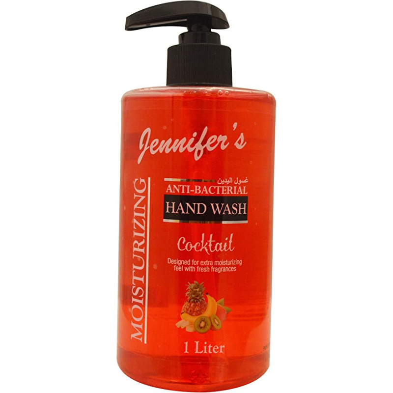 Jennifer's Hand Wash 500ml Cocktail x6 3000ml