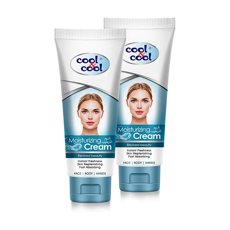Cool & Cool Moisturizing Cream 50ml Pack of 2