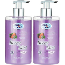Cool & Cool Berry Mint Hand Wash 500ml Twin Pack