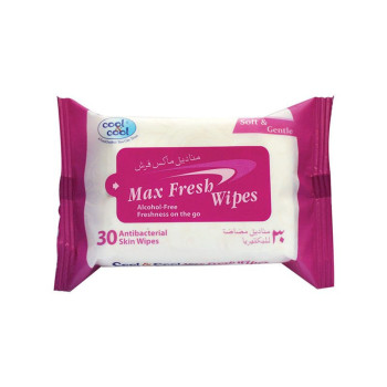 Cool & Cool Max Fresh Wipes 30S