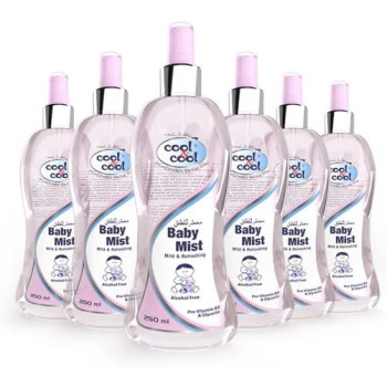 Cool&Cool Baby Mist Pink 250ml Bundle of 6 Jumbo Offer