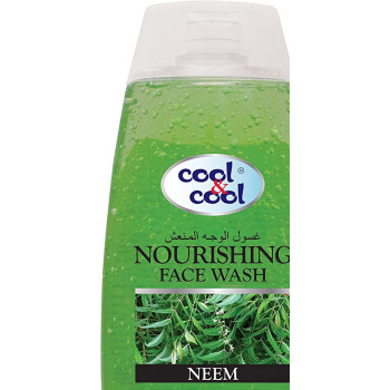 Cool & Cool Nourishing Face Wash 200ml Neem Twin Pack 30Per Off
