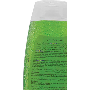 Cool & Cool Nourishing Face Wash 200ml Neem Twin Pack 30Per Off