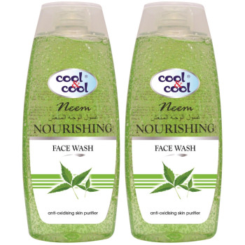 Cool & Cool Nourishing Face Scrub 200ml Neem Twin Pack 30Per Off