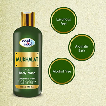 Cool & Cool Body Wash Mukhalat 250ml