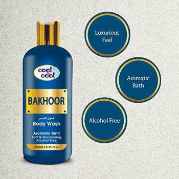 Cool & Cool Body Wash Bakhoor 250ml