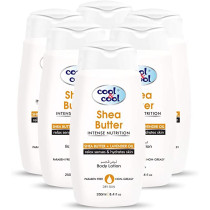 Cool & Cool Body Lotion Shea Butter 250ml Pack of 6