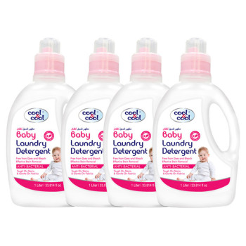 Cool & Cool Baby Laundry Detergent 1L Pack Of 4