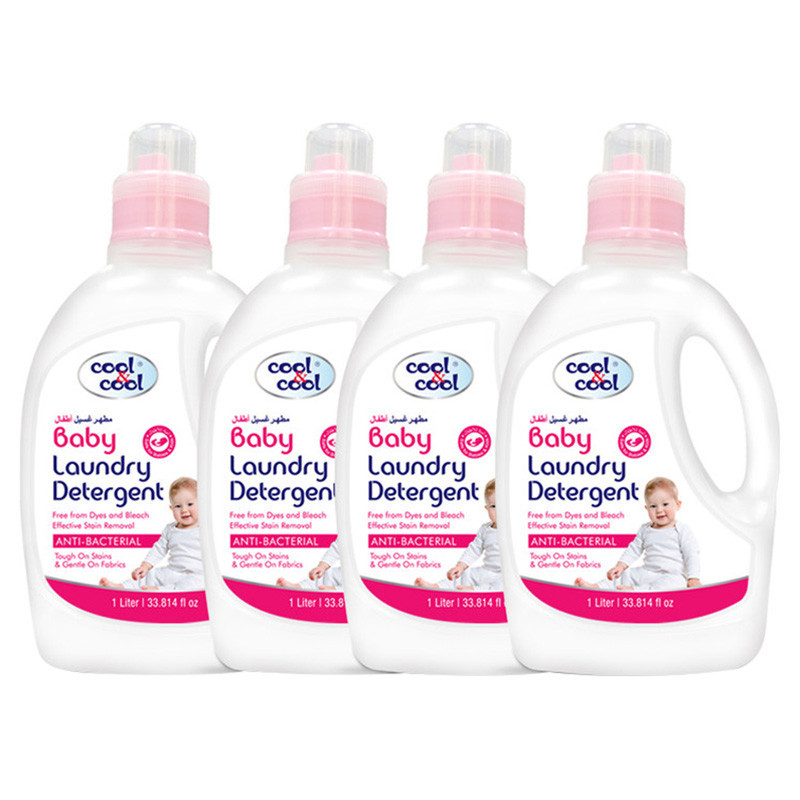 Cool & Cool Baby Laundry Detergent 1L Pack Of 4