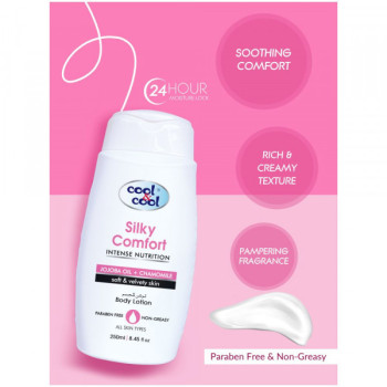 Cool & Cool Body Lotion Silky Comfort 250ml Pack of 6