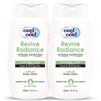 Cool & Cool Body Lotion Revive Radiance 250ml Pack of 2