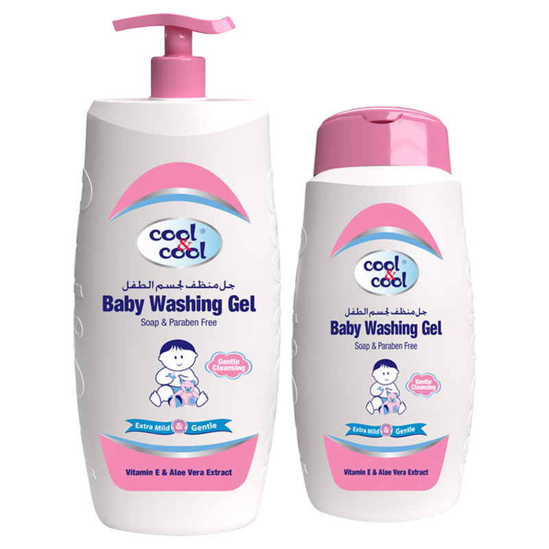 Cool & Cool Baby Washing Gel 500ml 250ml Free