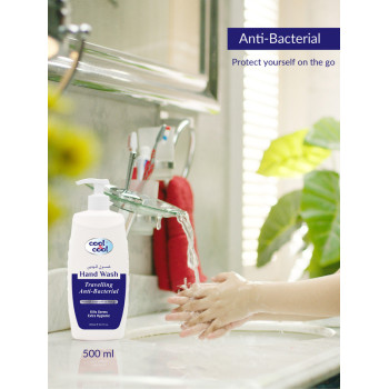 Cool & Cool AntiBacterial Hand Wash Travelling 500ml x6