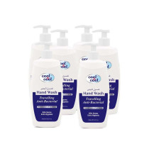 Cool & Cool AntiBacterial Hand Wash Travelling 500ml x6