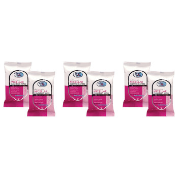Cool & Cool Micellar Cleansing Wipes 12s Pack of 6