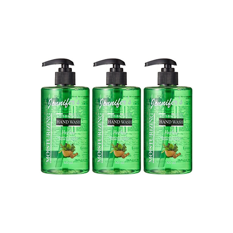 Jennifers Hand Wash 500ml Herbal x3 1500ml