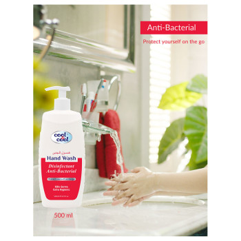 Cool & Cool Disinfectant Hand Wash 500ml Pack of 6