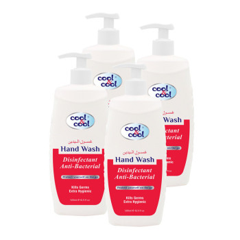 Cool & Cool Disinfectant Hand Wash 500ml Pack of 4