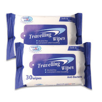 Cool & Cool Travelling Wipes 10S