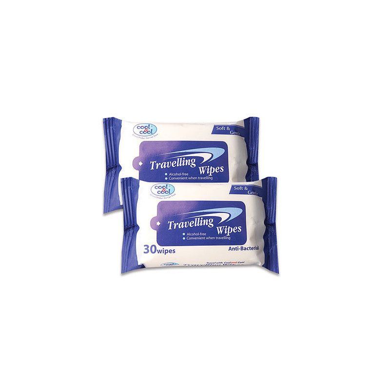 Cool & Cool Travelling Wipes 10S
