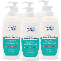 Cool & Cool AntiBacterial Hand Wash Sensitive 500ml x6